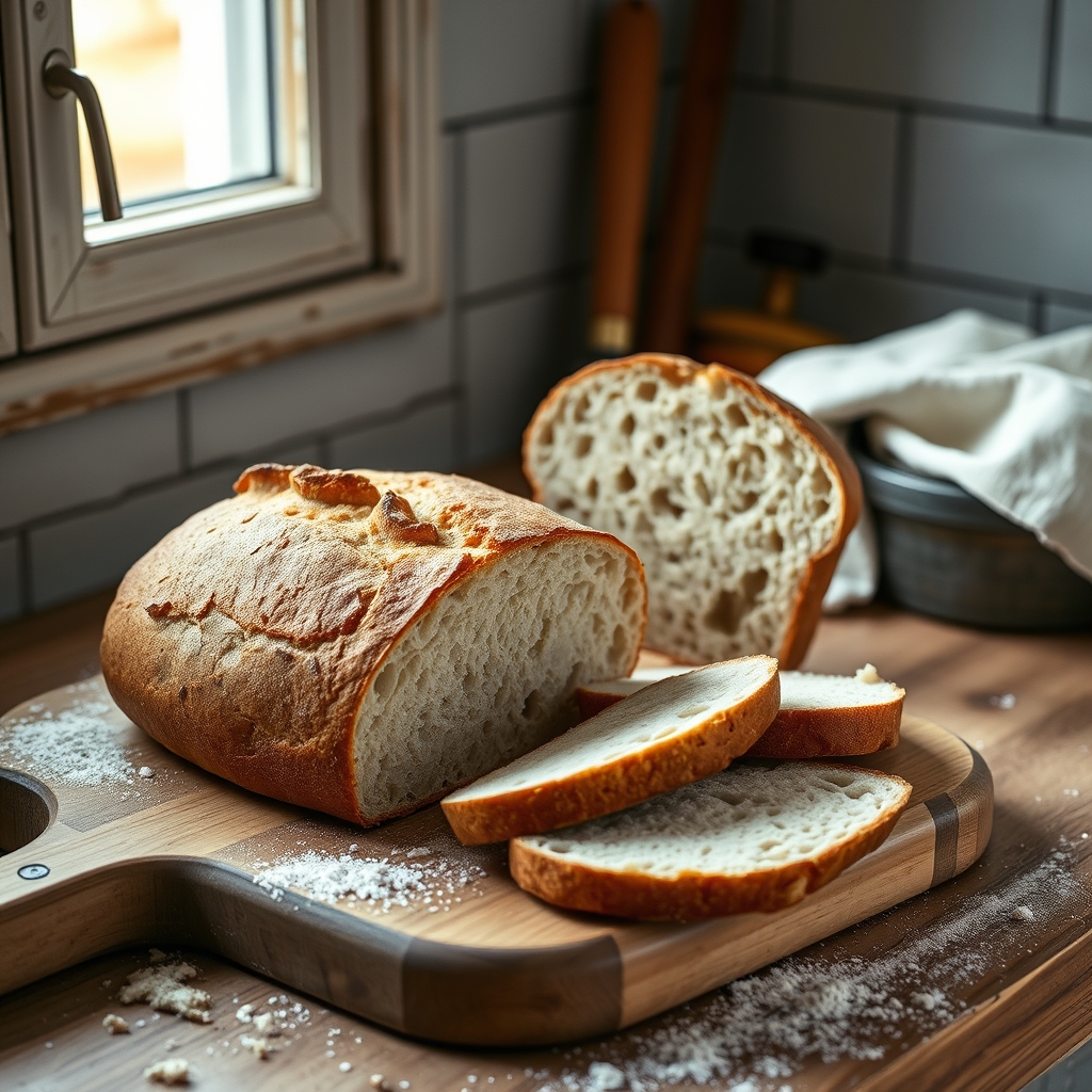 Pan sin gluten con masa madre: receta fácil y esponjosa