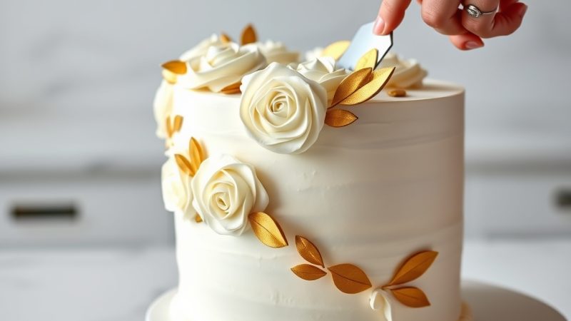glaseado para tartas de boda