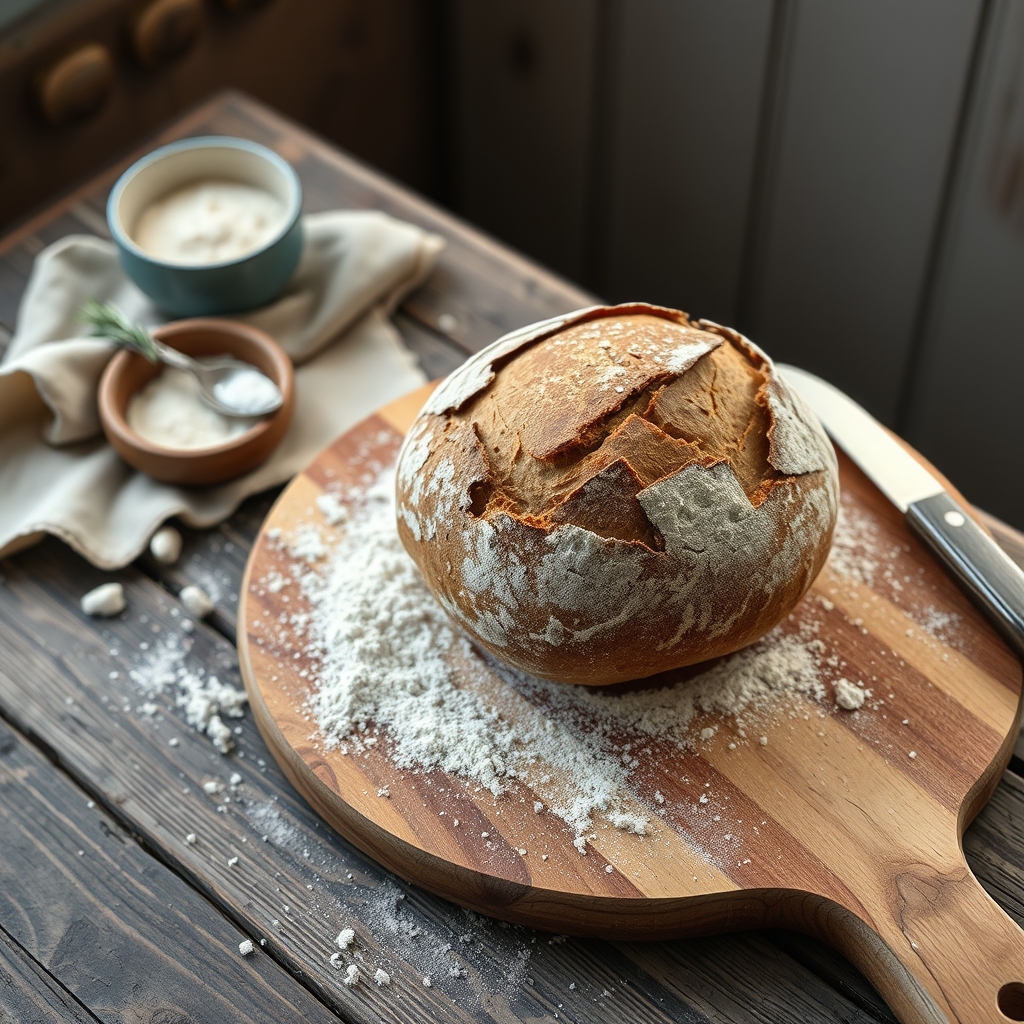 Pan de centeno gallego: receta tradicional paso a paso