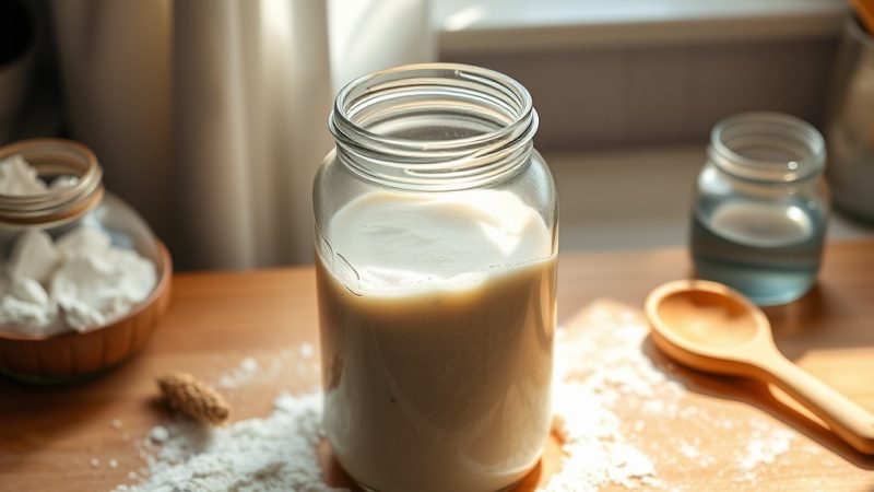 masa madre casera