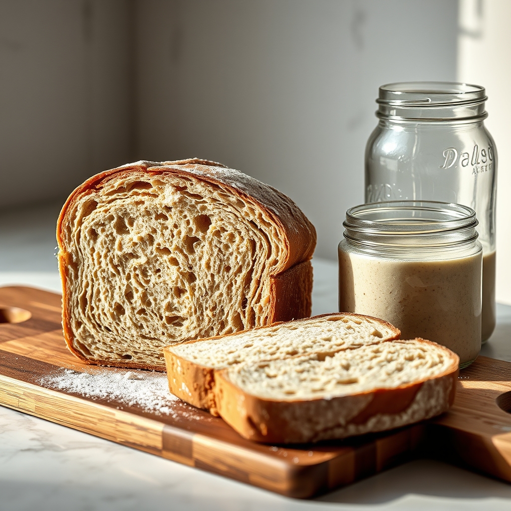 pan integral masa madre