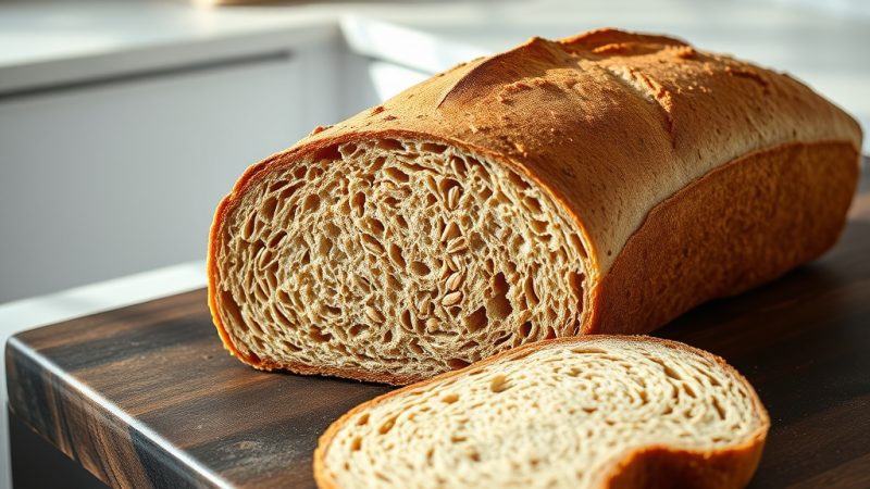 Receta pan integral fácil