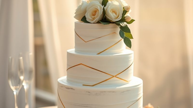 decoración de tartas bodas