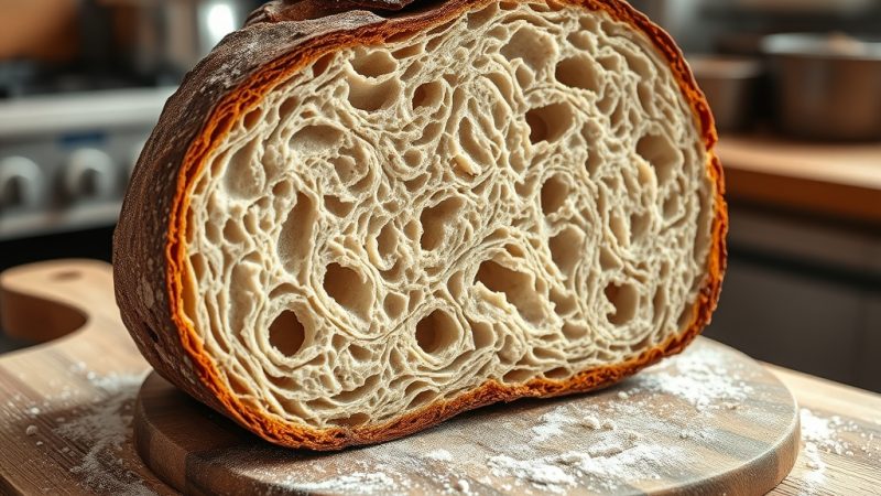 Hogaza fermentación fría