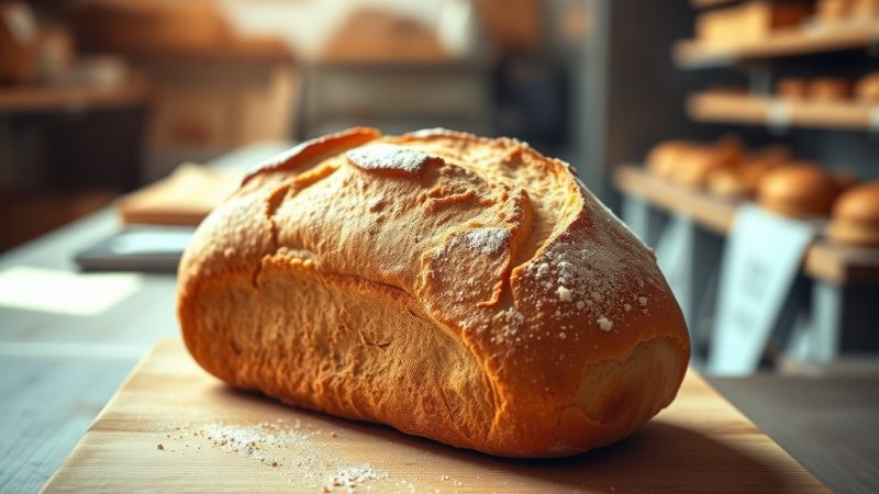 cómo cortar el pan