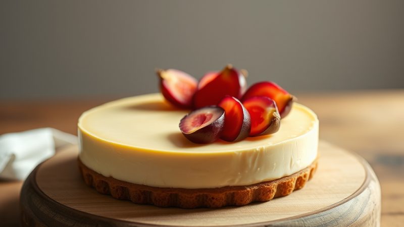 tarta de queso membrillo