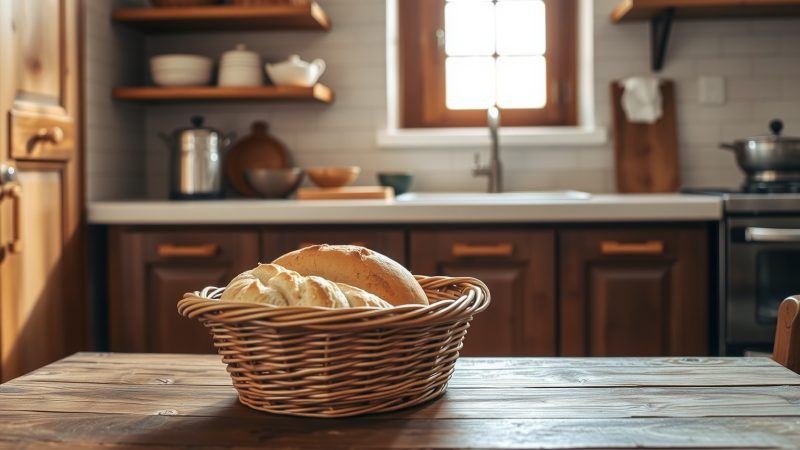 receta pan de cesto