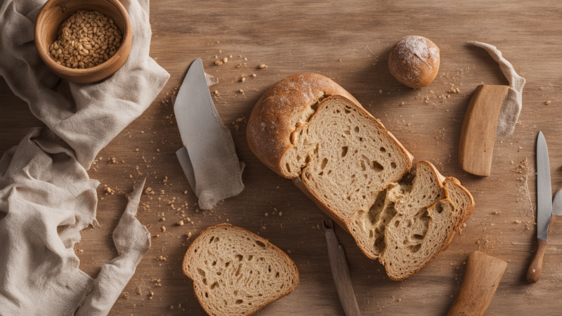 pan de espelta integral