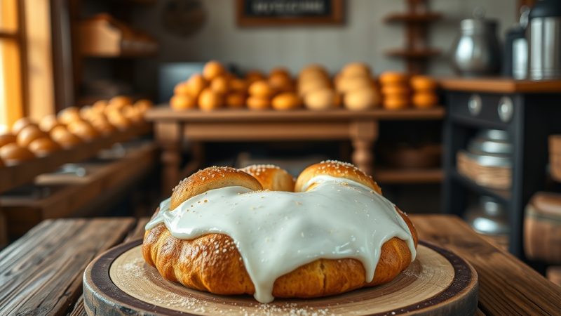 Roscón de Pascua gallego