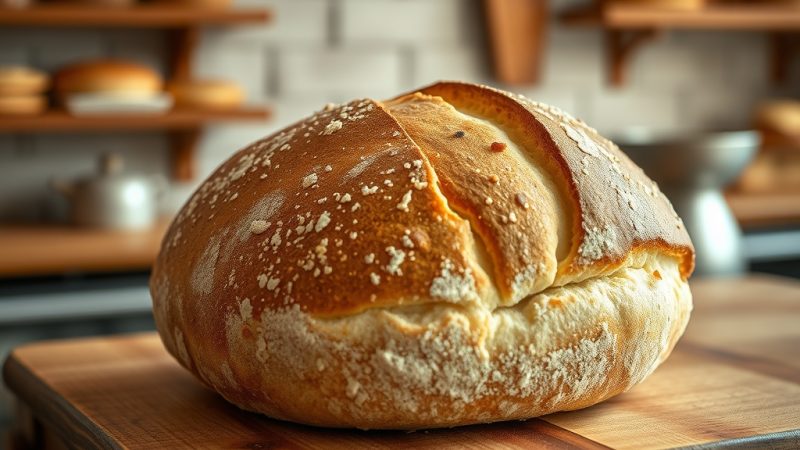 pan de vidrio chapata