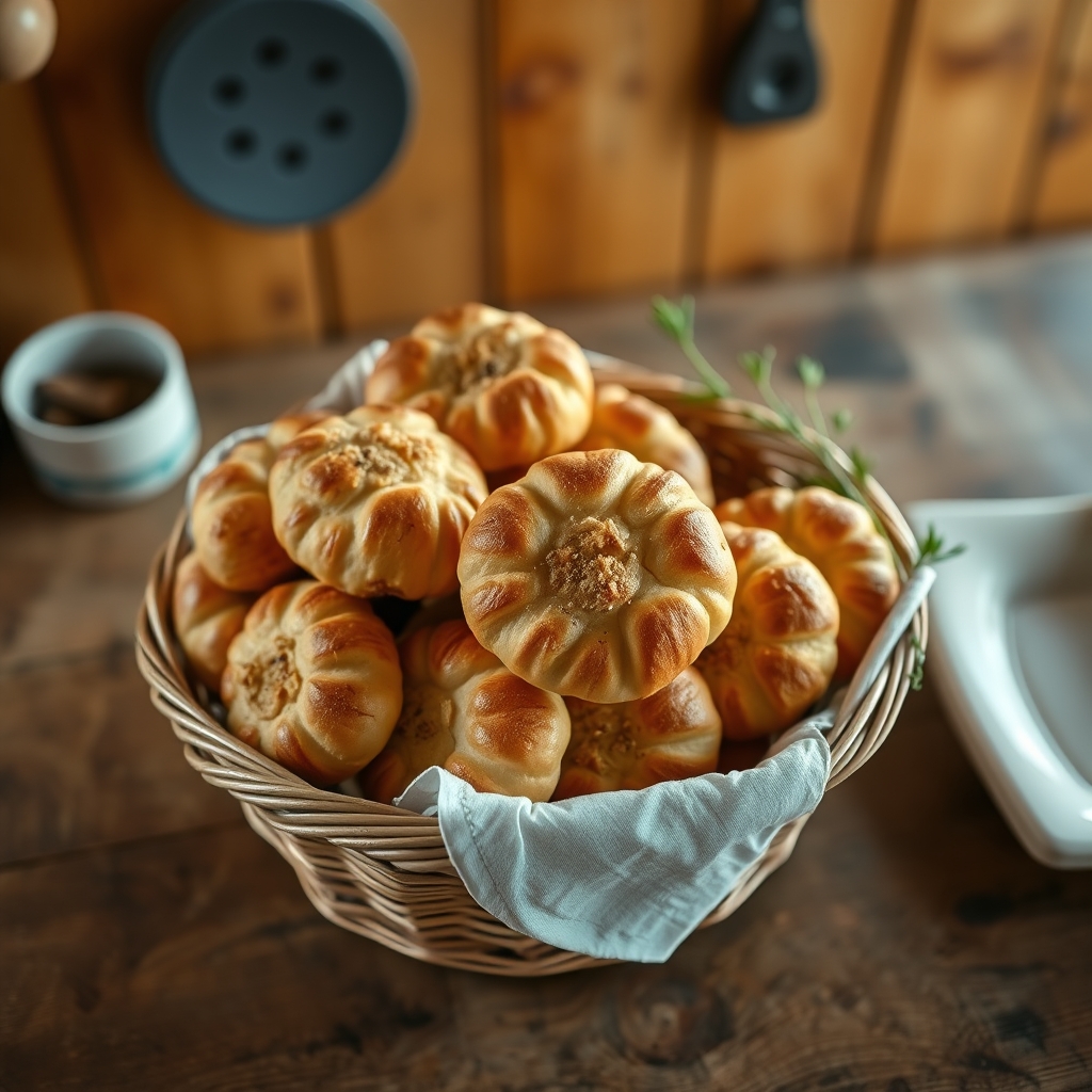 receta panecillos queso
