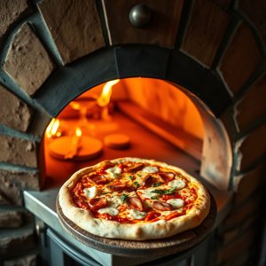 pizza de masa madre
