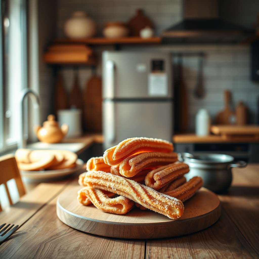 churros de masa madre