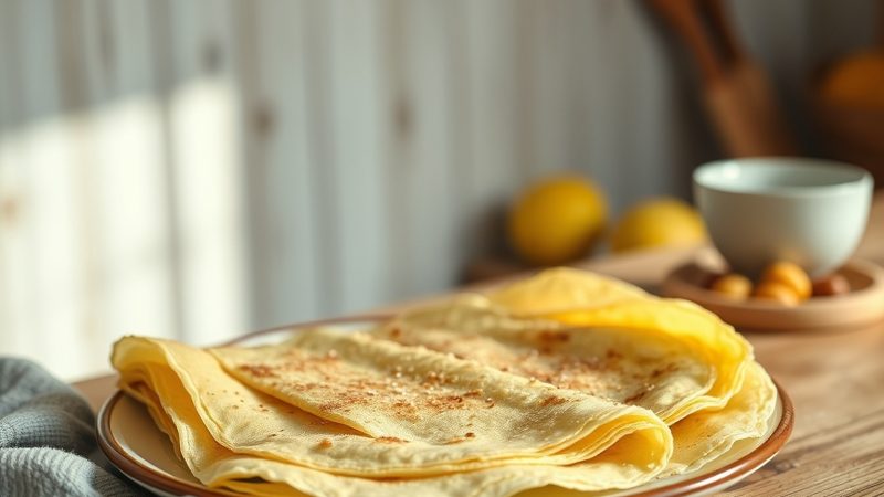 filloas gallegas de leche