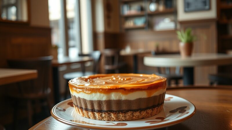 tarta de moka y almendra