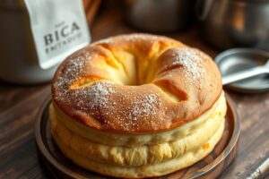 bica de mantecado de Ourense