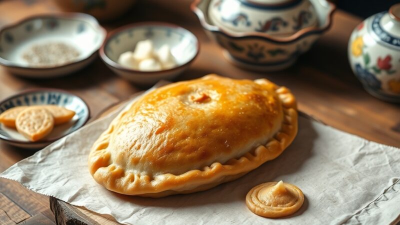 empanada gallega de berbechos y chorizo