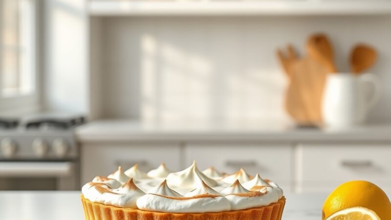 lemon pie con merengue