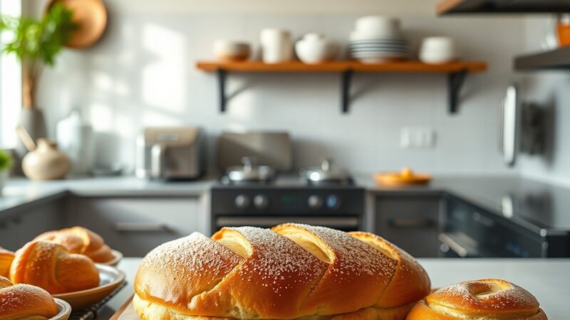 brazo de gitano relleno de crema