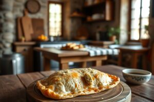 empanada de bacalao con pasas