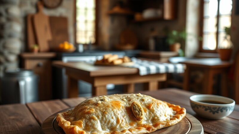 empanada de bacalao con pasas
