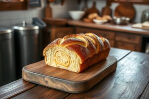pan de leche con masa madre